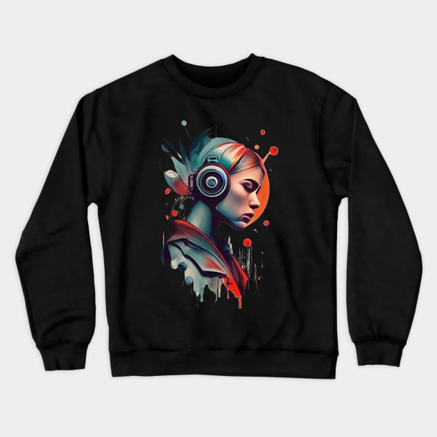 music Crewneck Sweatshirt by Bertoni_Lee